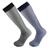 5Pairs Pack Men's Long Black Navy Super Thin Silky Sheer Dress Socks 0023