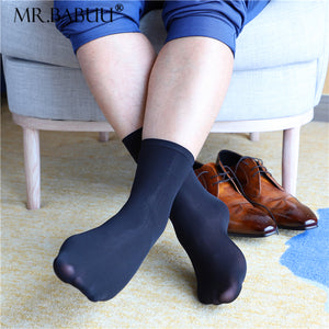 10Pairs Pack Mens Short Smooth Durable Home Casual Sheer Socks 0099