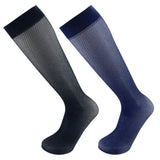 4Pairs Pack Men's diagonal striped Crew Dress Business Thin Sheer Suit Socks 0059